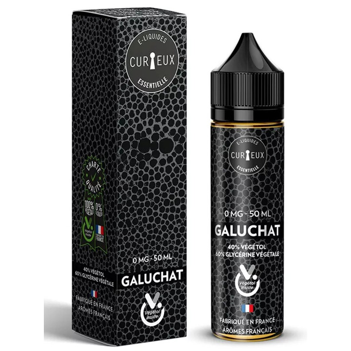 Galuchat Essentiel Curieux 50ml | E-liquide Classic pour débutants
