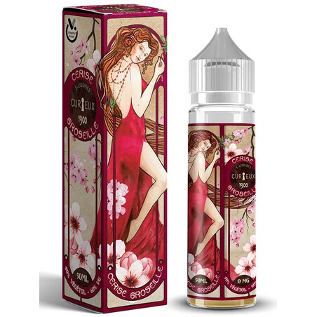 E-liquide Cerise Groseille 1900 Curieux fruité 50ml | Kumo