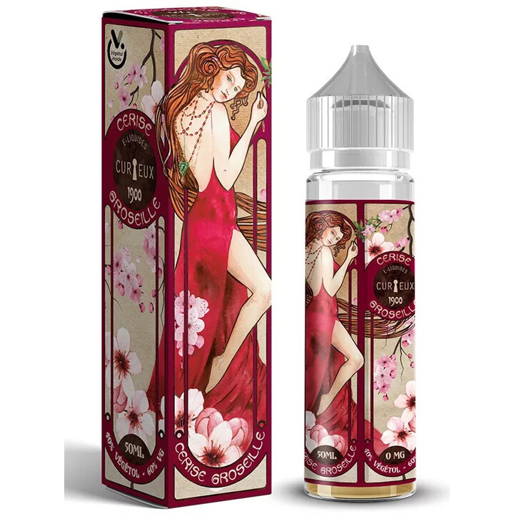 E-liquide Cerise Groseille 1900 Curieux fruité 50ml | Kumo