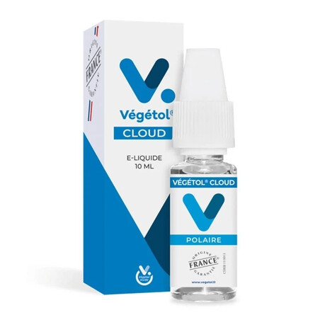 Polaire Cloud Vegetol 10ml - E-liquide Menthe Glaciale | Kumo