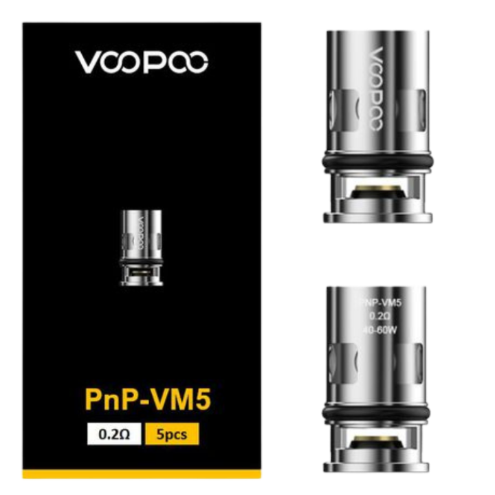 Résistance PNP VM5 VOOPOO 0.2Ω pour inhalation directe | Kumo