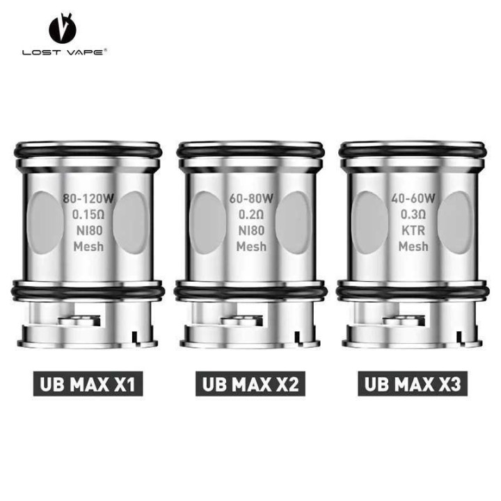 Résistance UB Max Lost Vape | Kumo Vape