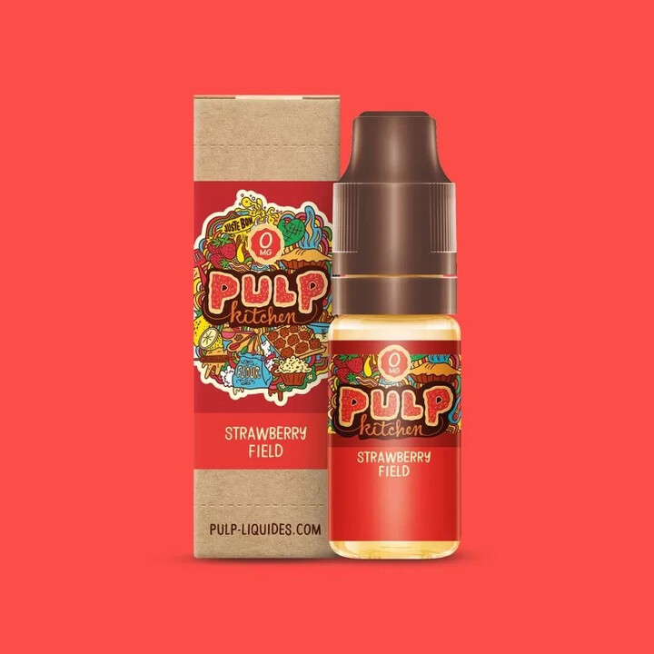 E-liquide STRAWBERRY FIELD KITCHEN PULP - Saveur Fraise Gourmande | Kumo