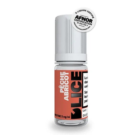 E-liquide Pêche Abricot D'Lice 10ml Fruité | Kumo