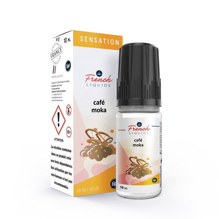 E-liquide Café Moka French Liquide 10ml - Arôme gourmand | Kumo