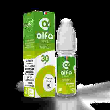 E-liquide Pomme Verte Alfaliquid 10ml Fruité | Kumo