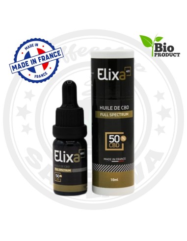 ELIXA HUILE CBD 50% FULL SPECTRUM