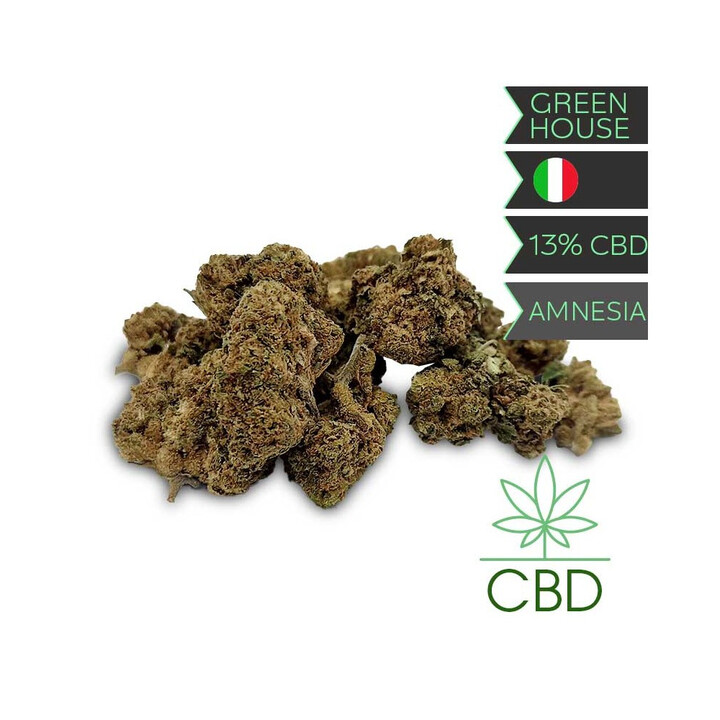 Fleur CBD Amnesia 5g GC Distri - Arômes Agrumes | Kumo