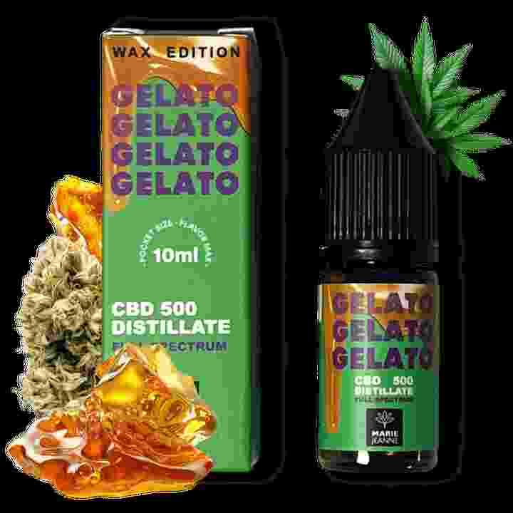 E-liquide CBD Gelato 10ml Wax Edition Marie Jeanne | Kumo