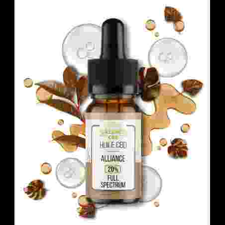 Huile CBD Alliance 20% Greeneo Full Spectrum MCT | Kumo