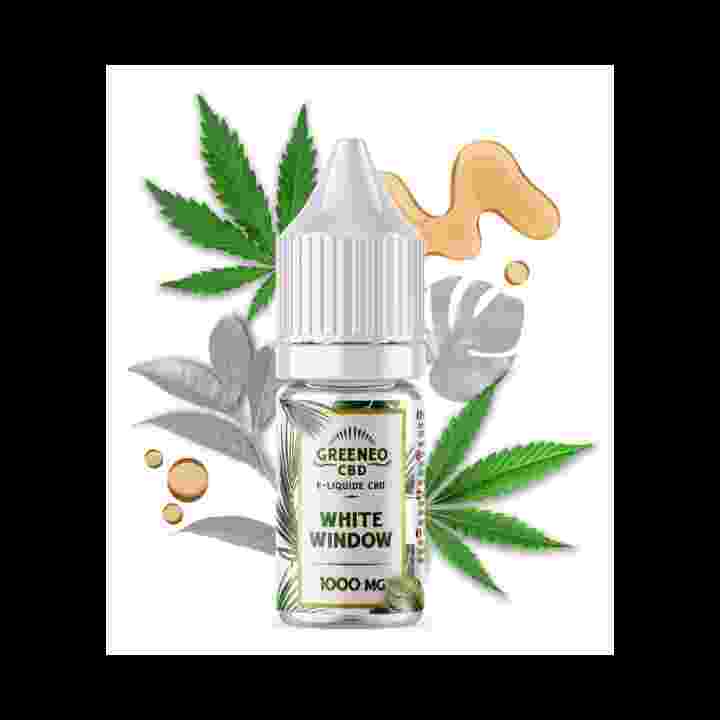 E-liquide White Window CBD Greeneo 10ml | Saveur premium | Kumo