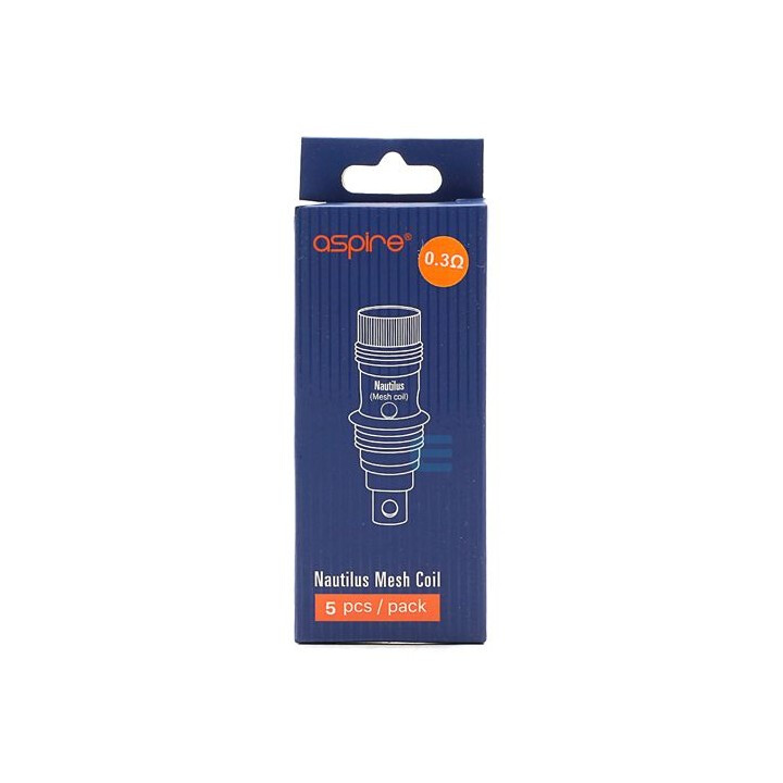 Résistance Nautilus Mesh Aspire | Vape MTL Savoureuse | Kumo