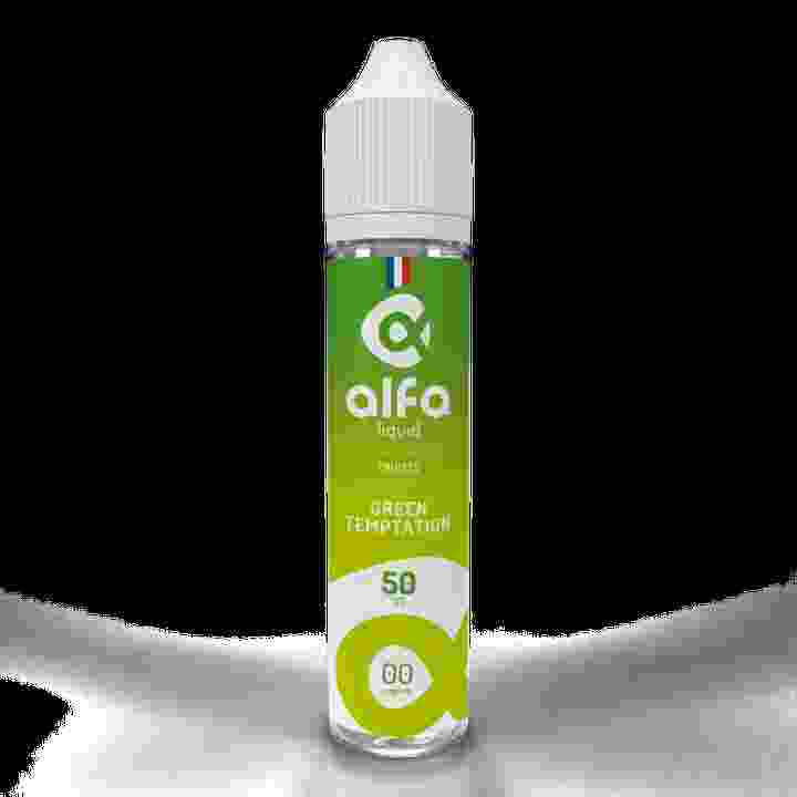 Green Temptation Alfaliquid 50ml - E-liquide Pomme | Kumo