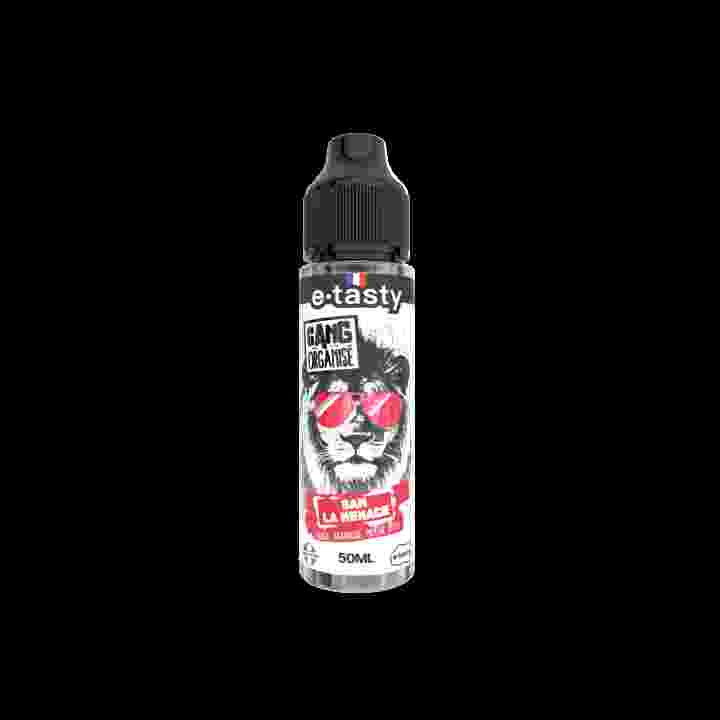 SAM LA MENACE | E-liquide fruité mandarine et pêche 50 ml | Kumo