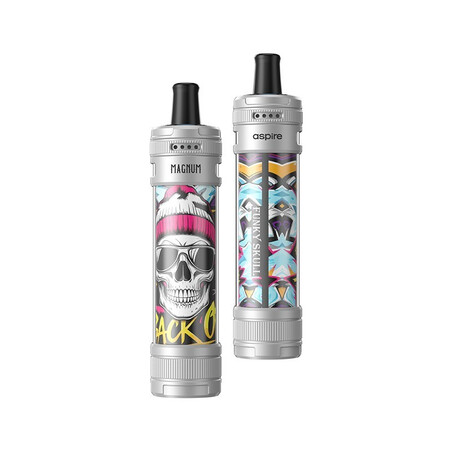 Pod Magnum Silver & Funky Skull Aspire | Kit e-cigarette | Kumo