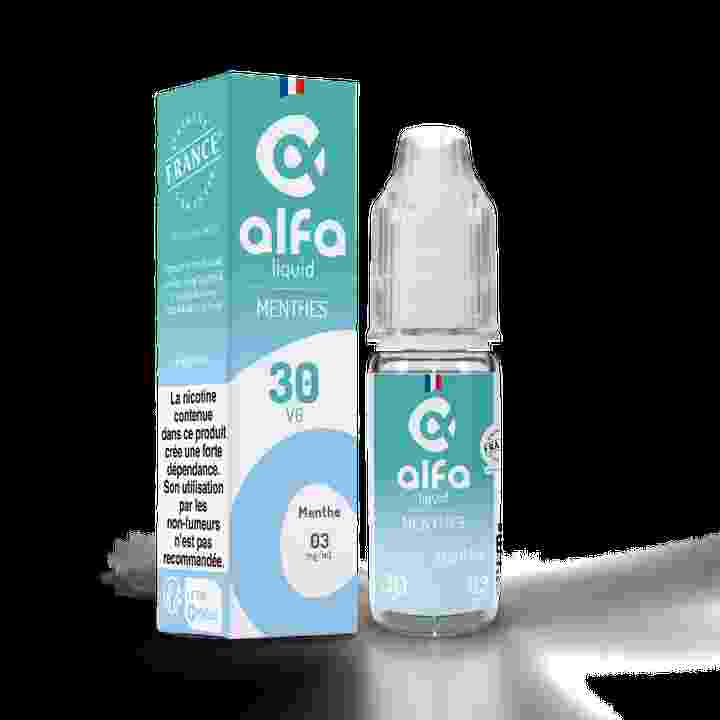 Menthe Menthes Alfaliquid 10ml - E-liquide Français | Kumo