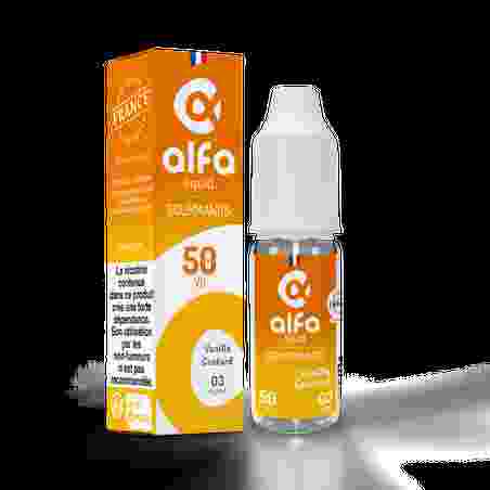 Vanille Custard Alfaliquid 10 mL - E-liquide Gourmand | Kumo