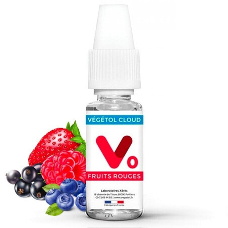 E-liquide Fruits Rouges Cloud Vegetol 10ml | Kumo Vape
