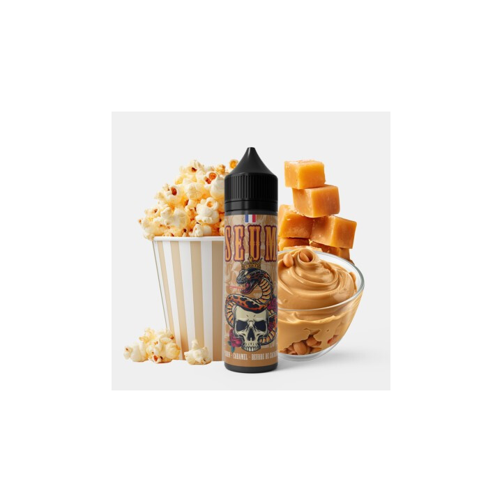 Popcorn Caramel Cacahuètes Seum Bobble 50ml | Kumo