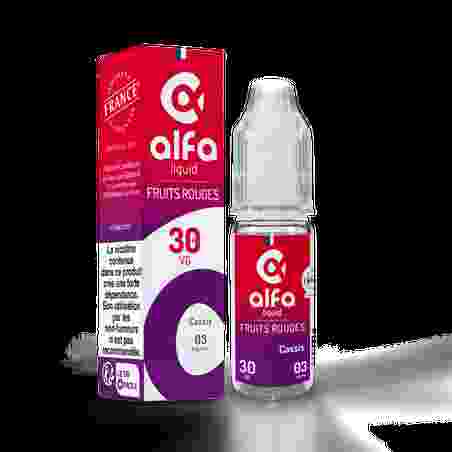 Cassis Fruité Alfaliquid 10ml | E-liquide | Kumo