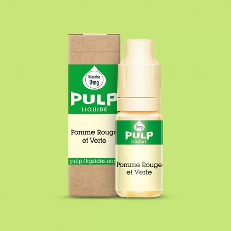 E-liquide Pomme Rouge Verte PULP 10ml Fruité | Kumo