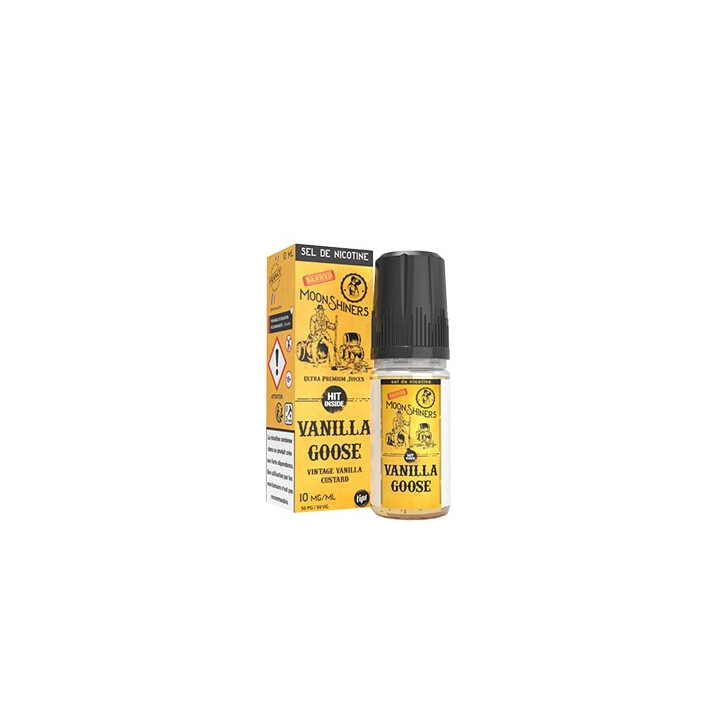Vanilla Goose Salt Moonshiners Le French Liquide 10ml | Kumo