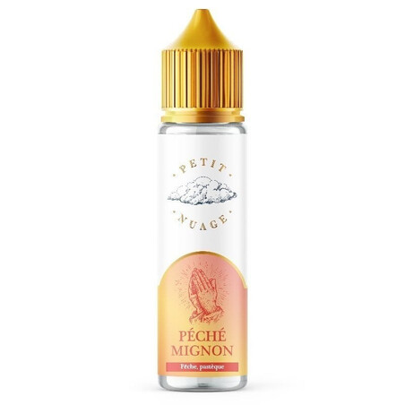 Pêche Mignon Petit Nuage 50ml - E-liquide Fruité | Kumo