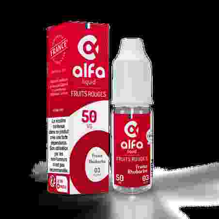 Fraise Rhubarbe Alfaliquid 10 mL - E-liquide Fruité | Kumo
