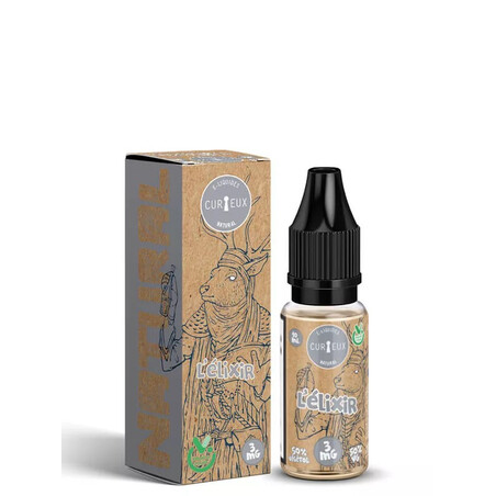 Elixir Natural Curieux 10ml - E-liquide Classique | Kumo
