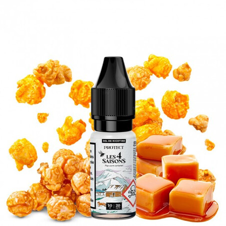 E-liquide Popcorn Caramel Protect Salt 10ml Sels Nicotine | Kumo