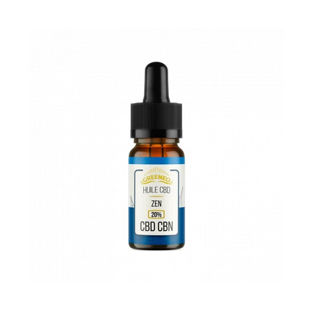 Huile CBD Zen 20% Greeneo 2000mg - Full Spectrum | Kumo