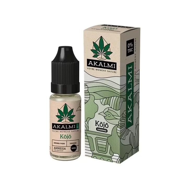 E-liquide CBD KOJO Akalmi Greeneo 10ml Full Spectrum | Kumo