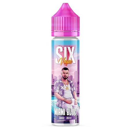 Miami Blue Six Vape 50 ml | E-liquide Fruité | Kumo