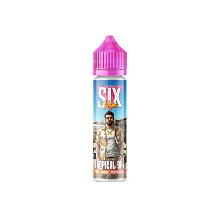 Tropical Sky Six Vape 50ml - E-liquide Fruits Exotiques | Kumo