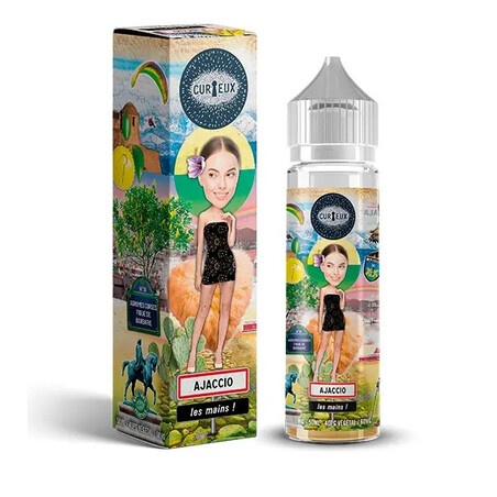 Ajaccio Les Mains 50ml - E-liquide Curieux Edition Hexagone | Kumo