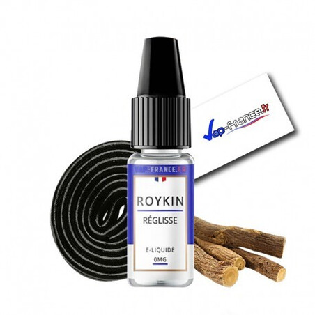 E-liquide Réglisse Roykin 10ml - Saveur Intense | Kumo