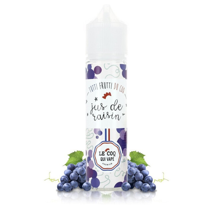 JUS DE RAISIN TUTTI FRUITTI LE COQ QUI VAPE 50 ML