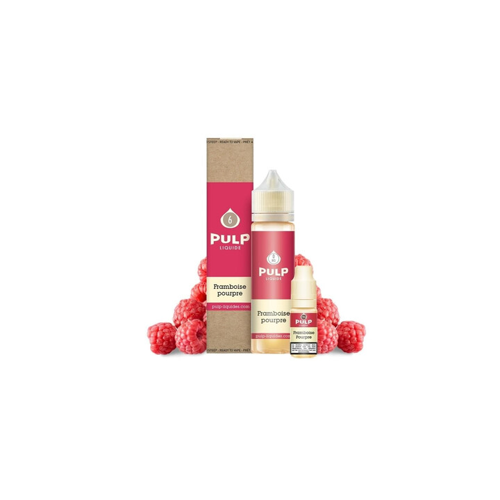 Framboise Pourpre PULP Pack 60ml - E-liquide Fruité | Kumo