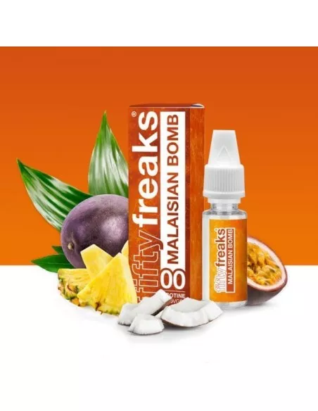Malaysian Bomb FiftyFreaks 10ml - E-liquide Tropical | Kumo