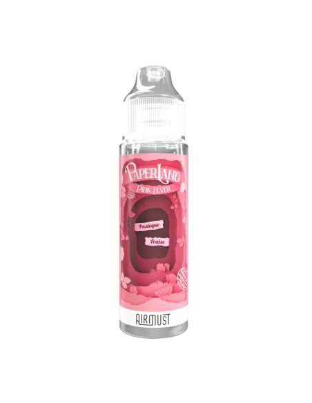 PINK FERVER PAPERLAND AIRMUST 60 ML - E-liquide Fruité | Kumo