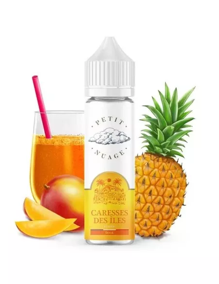 E-liquide fruité tropical CARESSES DES ILES PETIT NUAGE 60 ML | Kumo