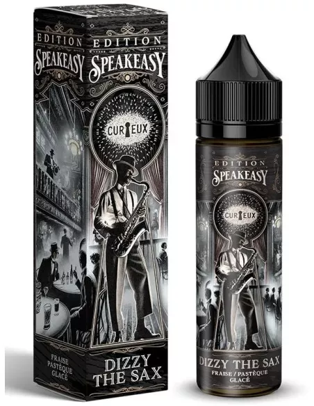 DIZZY THE SAX SPEAKEASY 50ml - E-liquide Pêche Sureau | Kumo