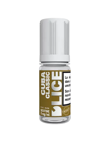 Cuba Classic D'lice 10ml - E-liquide Premium | Kumo Vape