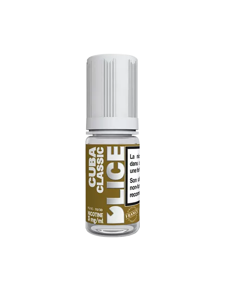 Cuba Classic D'lice 10ml - E-liquide Premium | Kumo Vape