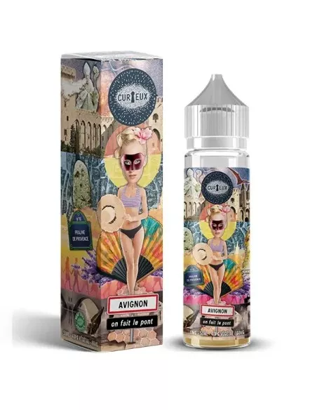 AVIGNON HEXAGONE CURIEUX 50ml - E-liquide Français | Kumo